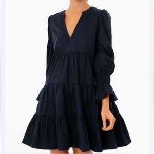 Pomander place medium tiered ruffle dress
